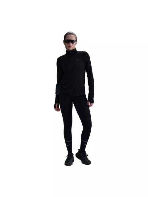 Nike Women's Trail Dri-FIT 1/4-Zip Running Mid-Layer Top -Black