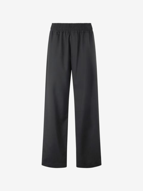Roberto Cavalli Loose Virgin Wool Pants