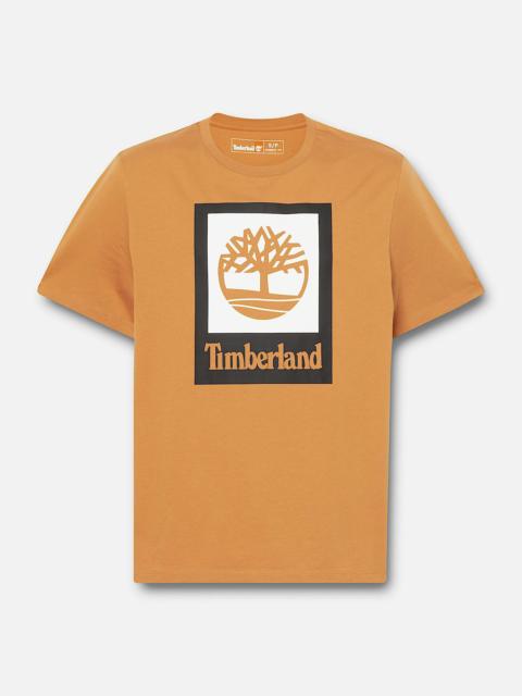Timberland Square Stack Logo Short-Sleeve T-Shirt