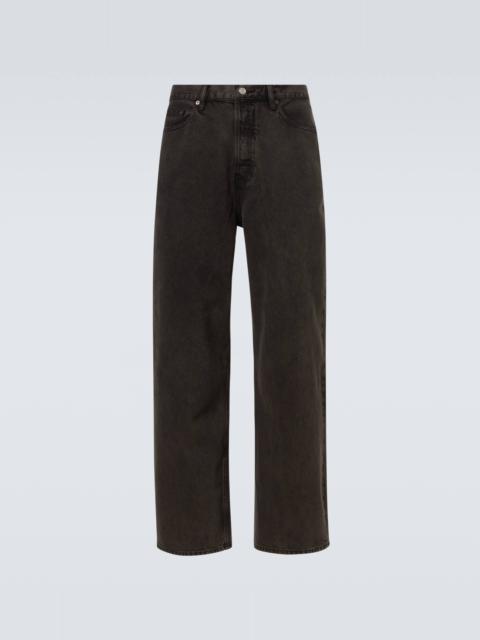 FRAME Baggy Jean high-rise straight jeans