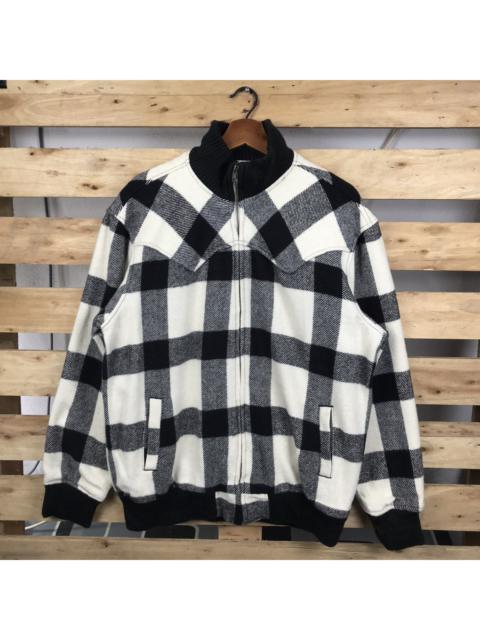 Other Designers Vintage - Vintage Woolrich Zip Up Plaid Jacket