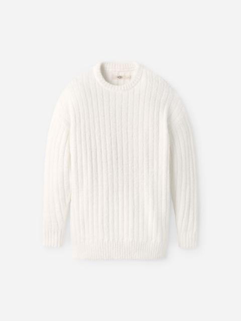 UGG ® Women's Riz Top Rib Cozy Knit Tops in Cream