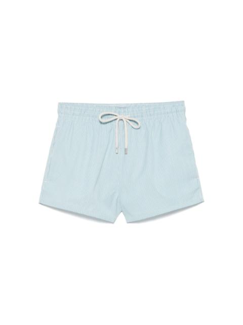logo-patch swim shorts