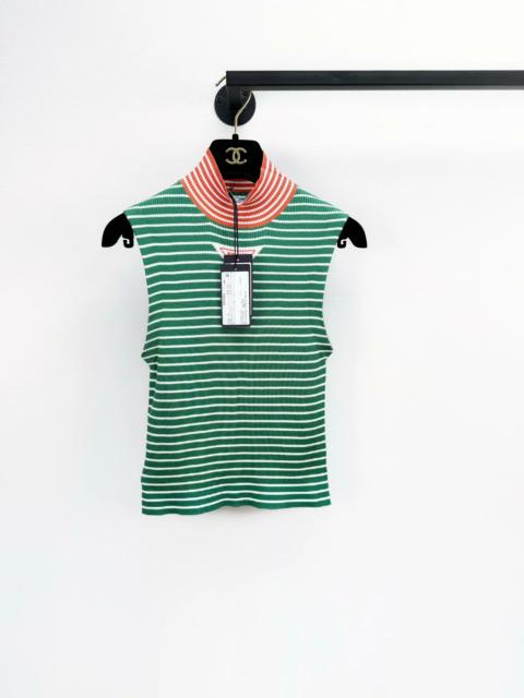 Prada Prada silk striped vest