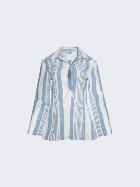 Givenchy Shirt With 4g Stripes Blue