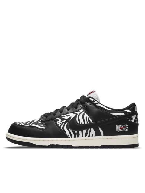 Nike Nike X Quartersnacks SB Dunk Low 'Little Debbies Zebra Cakes' DM3510-001
