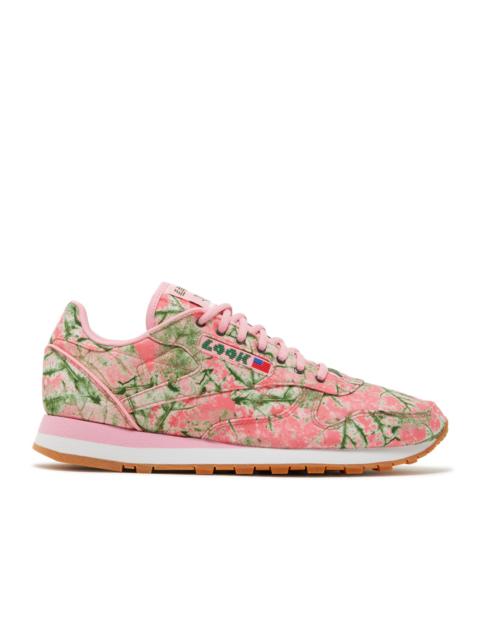 Reebok LQQK STUDIOS X CLASSIC LEATHER 'LEAF CAMO - BUBBLE GUM'