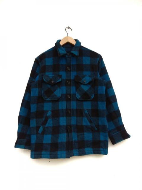 Other Designers Grailed - Van Jacket Check Plaid Tartan Wool Flanner Button Up Shirt