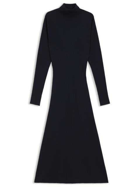 BOSS ROLLNECK SWEATER DRESS IN VIRGIN WOOL