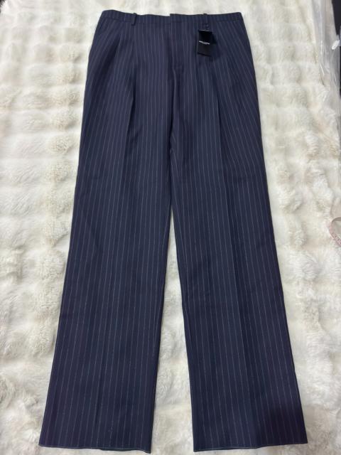 SAINT LAURENT Saint Laurent Runway Double-Pleated Flannel Trousers