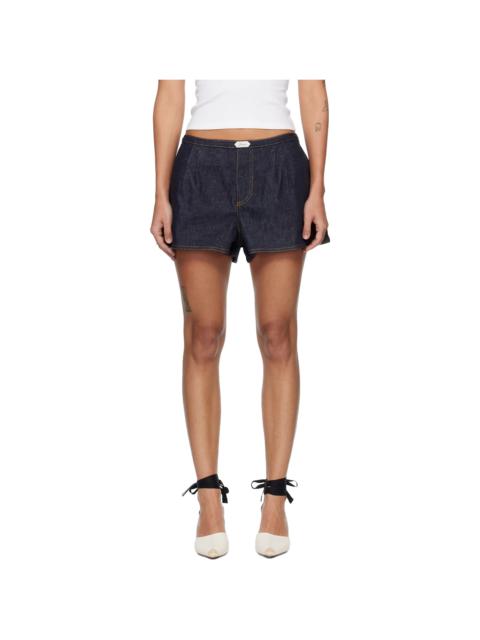 JACQUEMUS Navy 'The Amelo de-Nîmes denim' Shorts