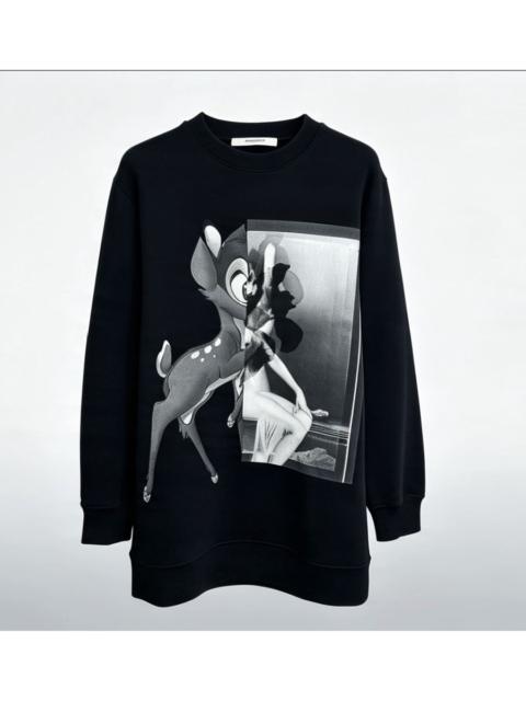 Givenchy Givenchy Bambi Deer Print Crewneck Sweatshirt