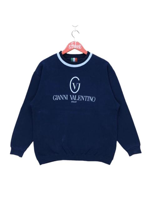 Other Designers Gianni - Gianni Valentino Italy Sweatshirt Spellout Big Logo