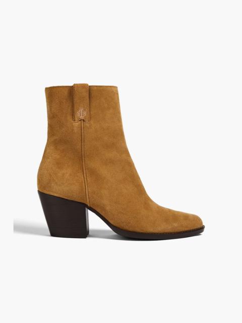 maje Suede ankle boots