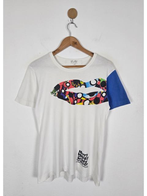Comme Des Garçons Comme des Garcons CDG Merry Happy Crazy Colour Tee Shirt