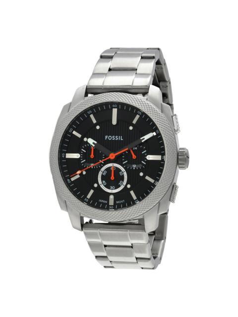 Other Designers Fossil Machine Chronograph Quartz Black Dial Men's Watch FS6095