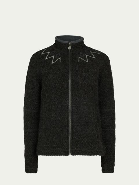 66°NORTH Kaldi Icelandic wool sweater with GORE-TEX INFINIUM™