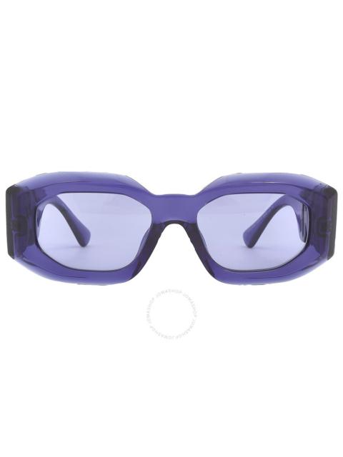 VERSACE Versace Violet Irregular Men's Sunglasses VE4425U 54191A 53