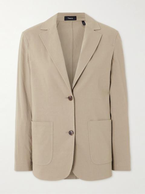 Theory Linen-blend Blazer