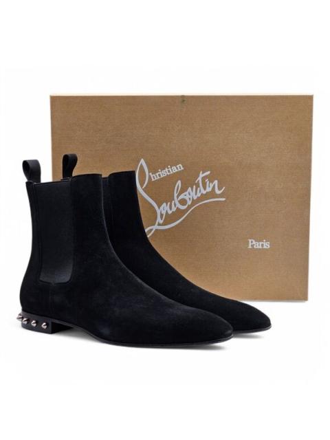 Christian Louboutin Christian Louboutin So Roadie Flat Suede Boots – Black – EU 41 / US 8 $1195