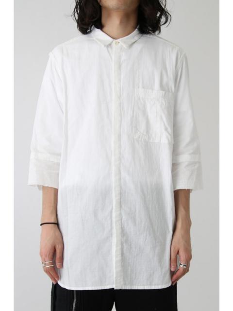 The Viridi-anne Dyed Short Sleeve Shirt.Like Yohji Yamamoto or Visvim