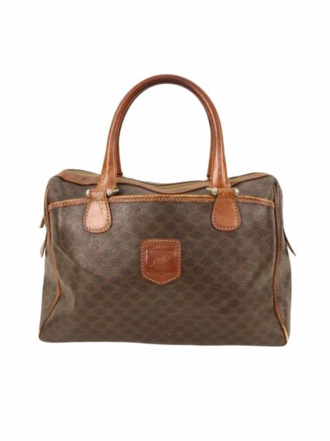 CELINE Vtg 90's Macadam Celine Paris Mini Boston Ladies Handbag