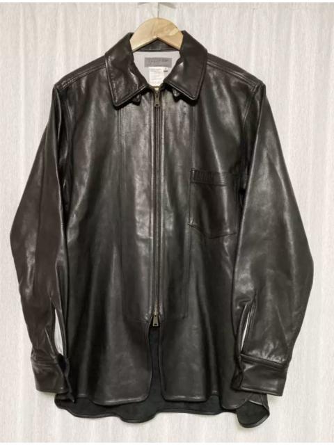 Yohji Yamamoto Yohji yamamoto 01SS leather garment