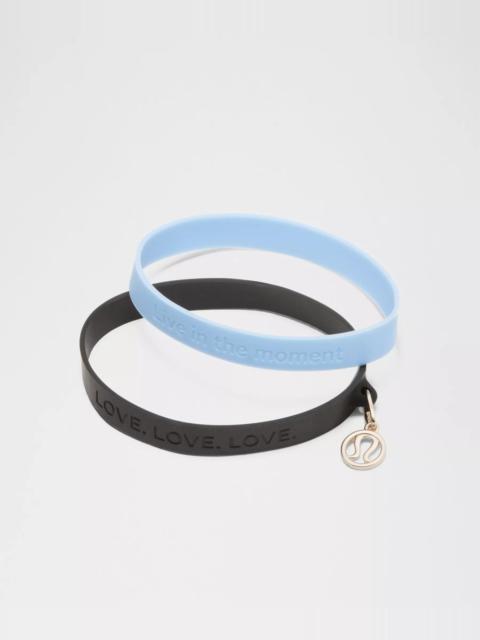 lululemon Back to Life Bottle Bands *2 Pack