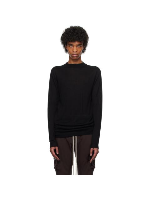 Rick Owens Black Hollywood Level Lupetto Sweater
