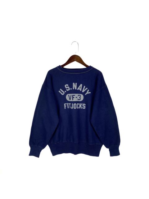 Other Designers The Real McCoy's - Toy McCoy USN Crewneck Sweatshirt Excellent Condition