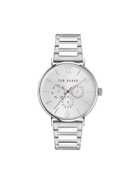 Ted Baker - Ted Baker Phylipa Multifunction Quartz Silver Dial Men's Watch BKPPGF304