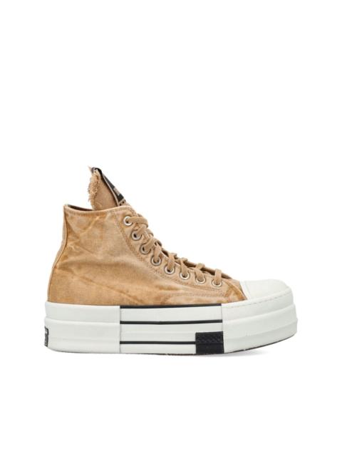 Converse DRKSHDW chunky sole trainers