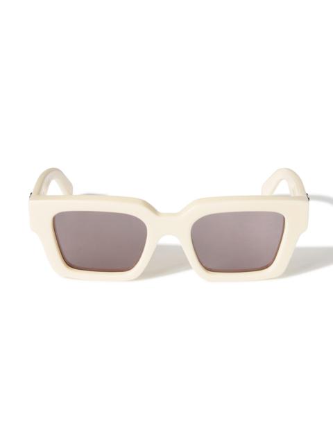 Off-White White/Dark Gray Virgil Sunglasses