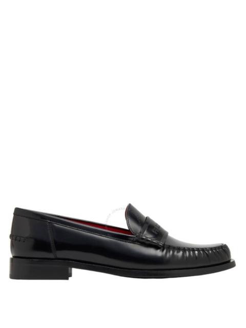 FERRAGAMO Ferragamo Black Irina Leather Moccasin
