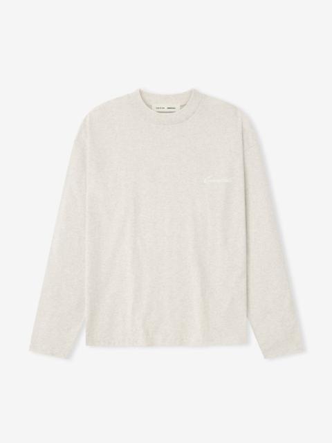 ESSENTIALS Embroidered Classic Long Sleeve Tee