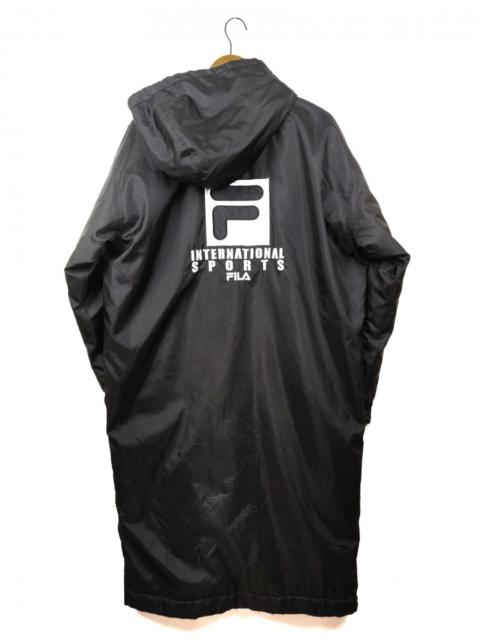 Other Designers Fila - Raincoat Snap Button Long Jacket