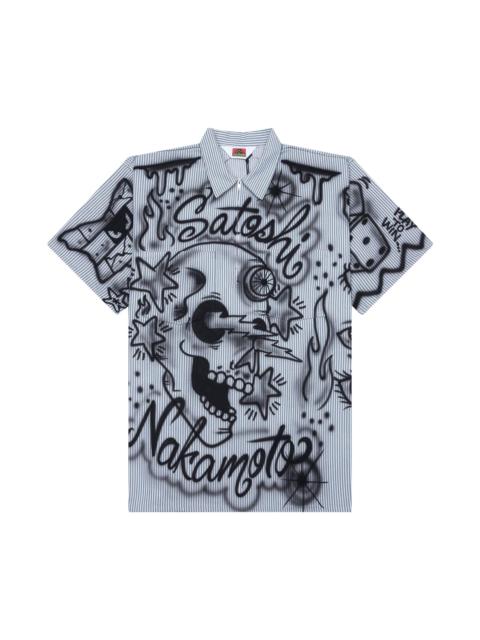 SATOSHI NAKAMOTO Satoshi Nakamoto Abandoned Theme Park Half Zip 'Blue'