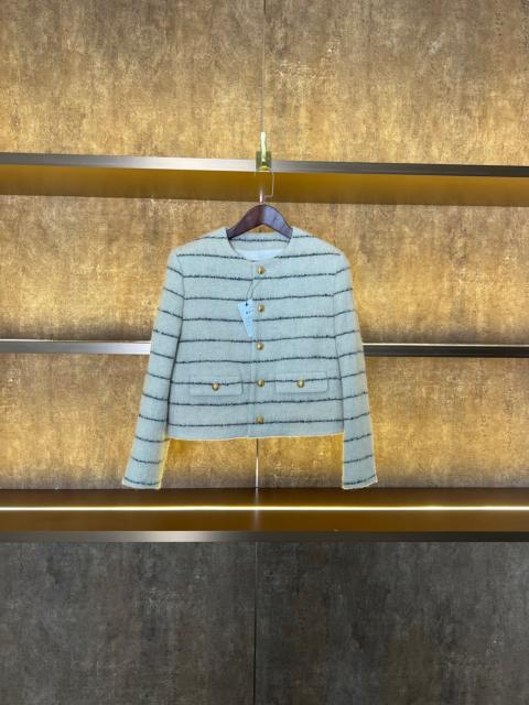 CELINE Celine 2022 Chasseur Striped Blazer