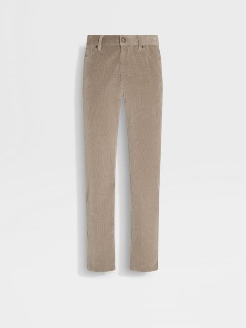 ZEGNA LIGHT TAUPE CASHCO ROCCIA JEANS