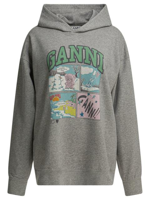 GANNI Ganni "bear Comic" Hoodie