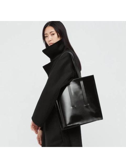 Jil Sander JIL SANDER x UNIQLO +J COLLABORATION LEATHER TOTE BAG