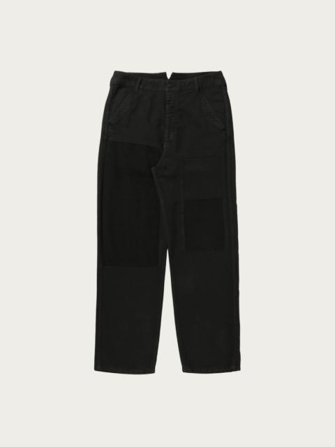 visvim Pastoral Pants Moleskin DMGD - Black