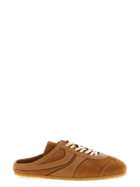 Dries Van Noten Suede Mules sneakers