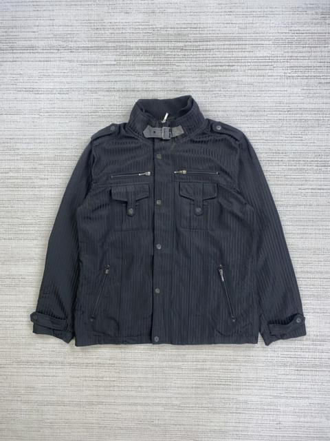 Other Designers 14th Addiction × Japanese Brand × Vintage - Vintage Villand Harringbone Multipocket Bondage Punk Jacket