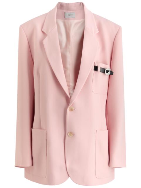 COPERNI Coperni Logo-embellished Woven Blazer