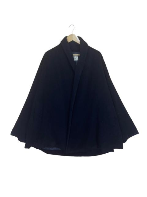 Other Designers Vintage 90’s Miss Kira Longchamp Poncho Wool