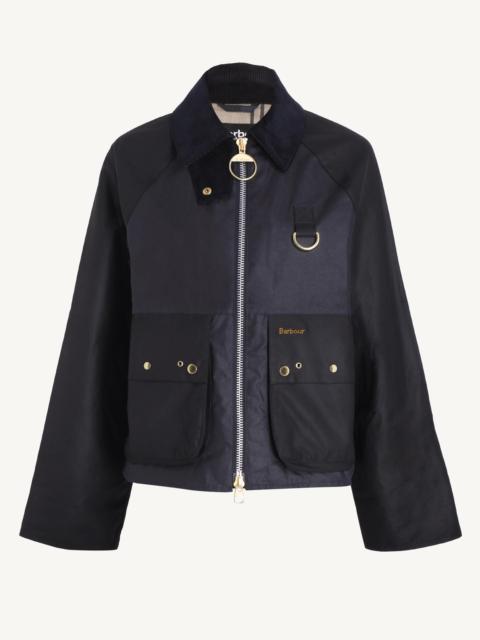 Barbour Royal Navy Keaton Waxed Jacket
