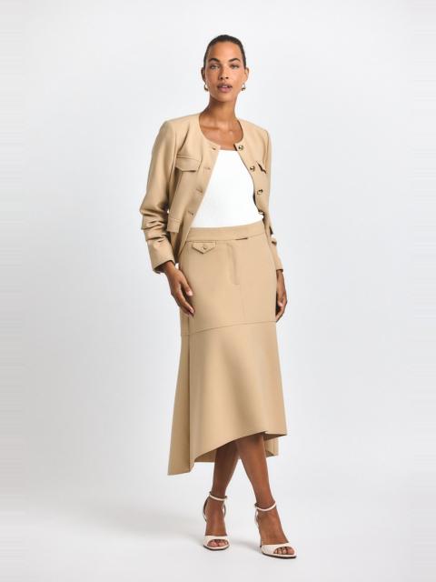 DEREK LAM 10 CROSBY NICOLETTE MIDI SKIRT