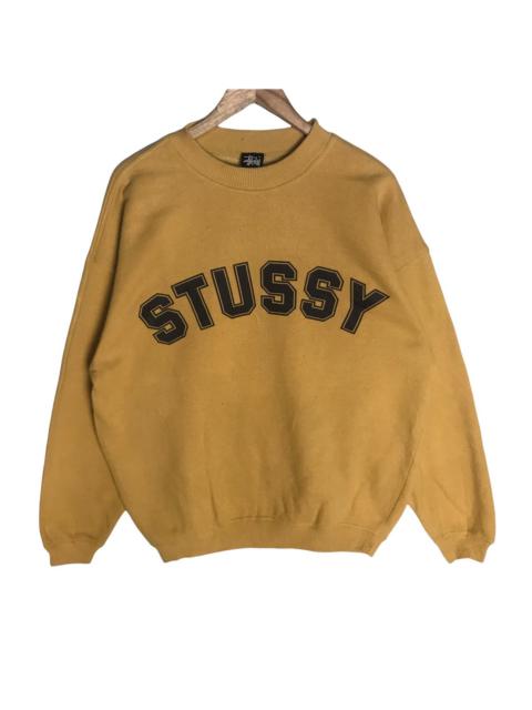 Vintage stussy big spell logo sweatshirt