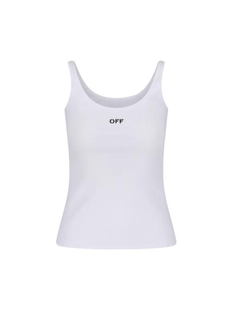 Off-White LOGO TANK TOP